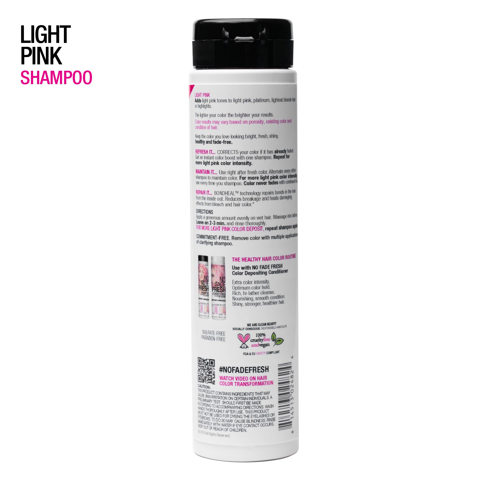 Light Pink Shampoo - No Fade Fresh